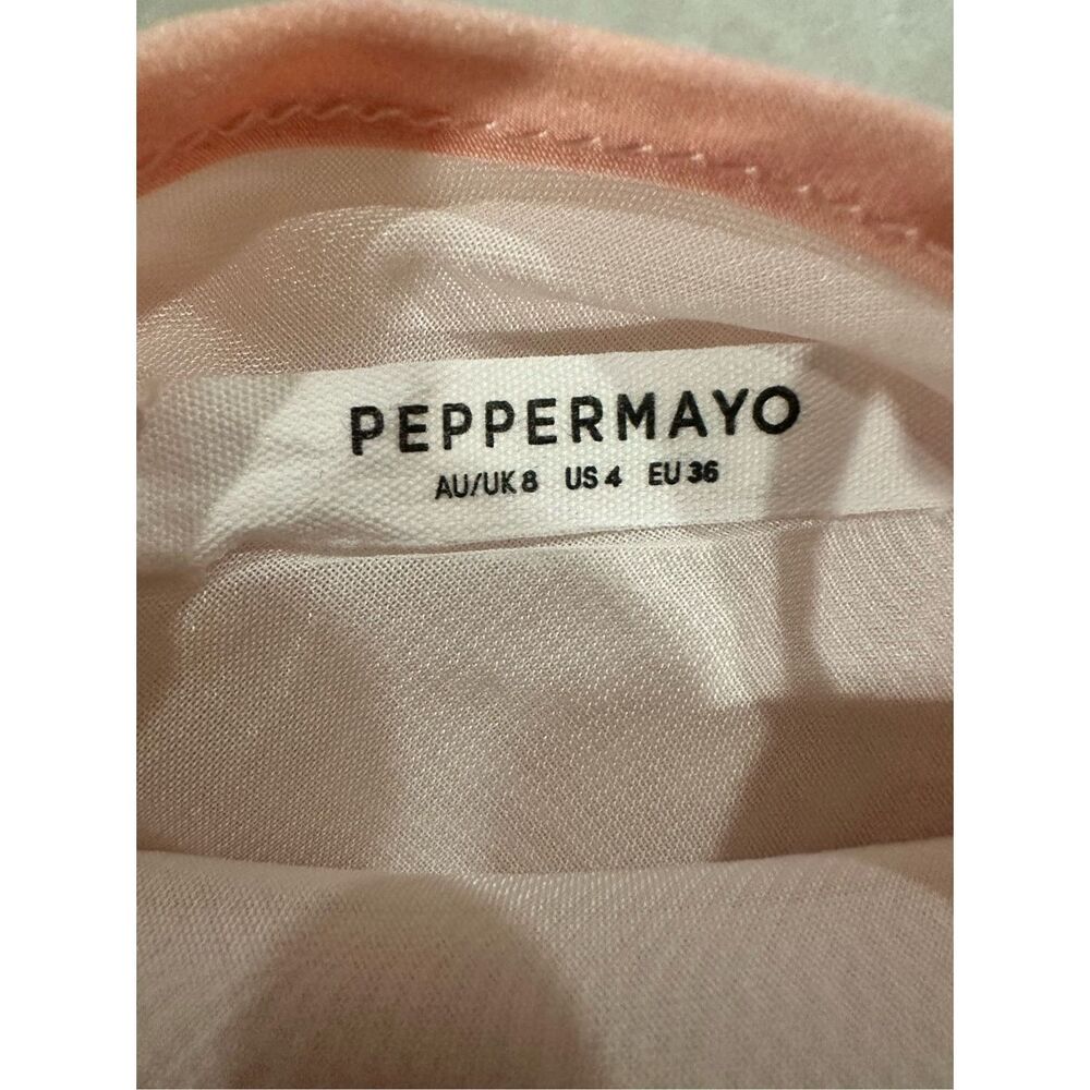 Peppermayo tie dye halter dress, size 4, NWT - Picture 4 of 5